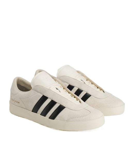 Y-3 White Gazelle Shoes for men