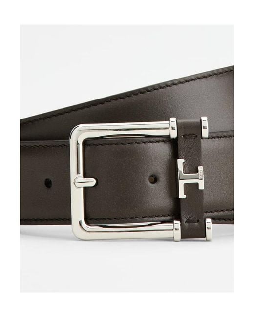 Tod's Multicolor T Timeless Buckle Belt for men
