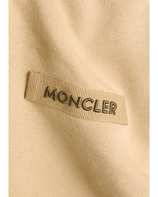 Moncler Natural Casual Striped Sweatshirt for men