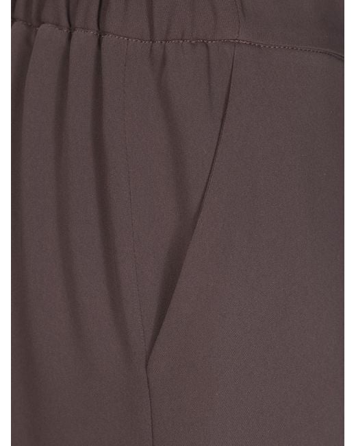 P.A.R.O.S.H. Brown P.A.R.O..H. Wide Leg Trousers