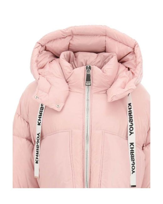 Khrisjoy Pink New Favourite Down Jacket