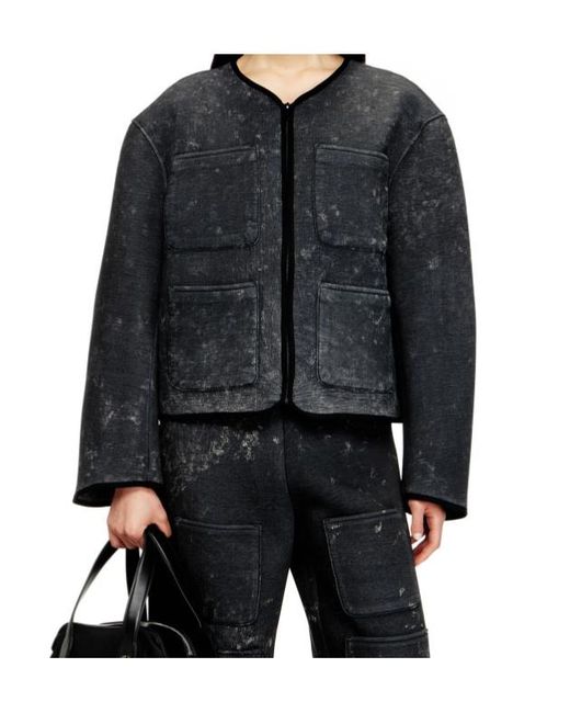 DIESEL Black Pocket Detailed G Tes Jacket