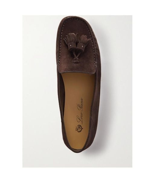 Loro Piana Brown Dotted Soles Love Shoes