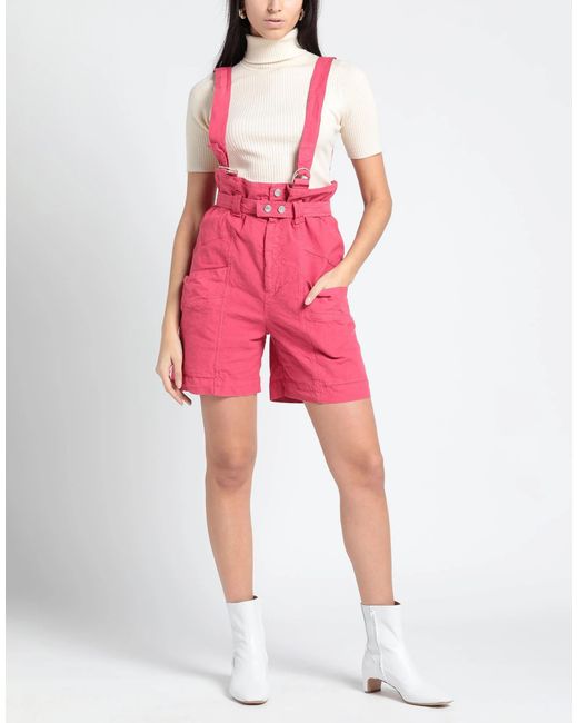 Isabel Marant Pink Plain Colour Shorts