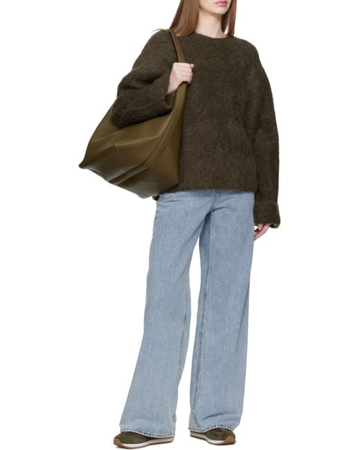 Totême Natural Totême Belted Shoulder Tote Bag