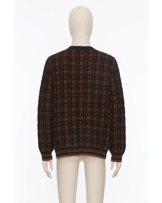 Valentino Black Long-Sleeved Sweater for men