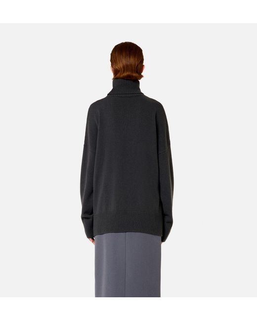 AMI Blue Ami Turtleneck Knit Jumper