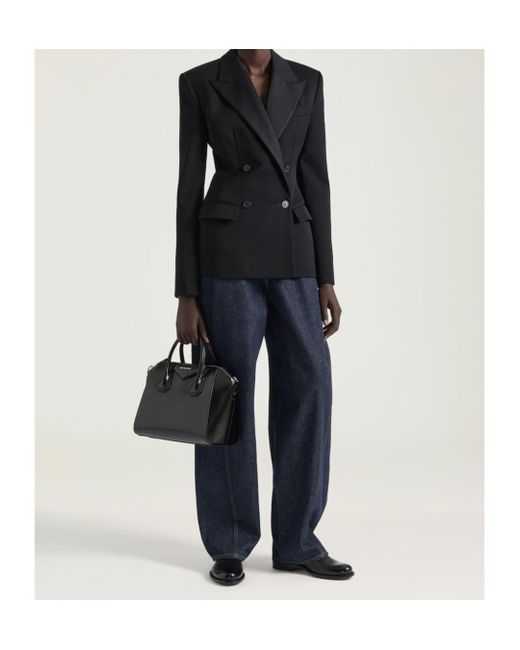 Givenchy Black Double-Breasted Jacket