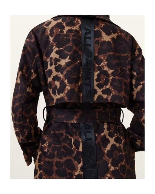 AllSaints Black Long-Sleeved Coat