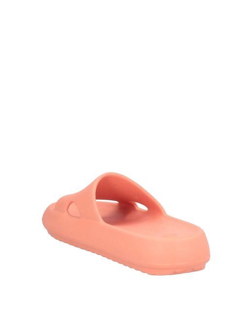 Tory Burch Pink Solid Color Non-Slip Slippers