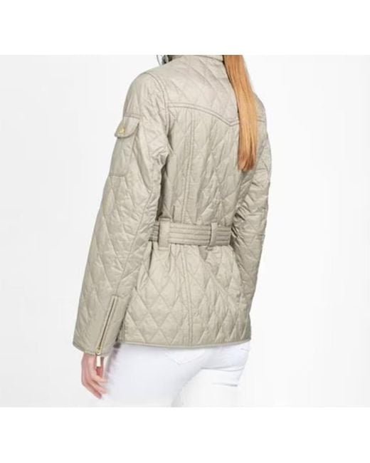 Barbour Gray Quilted Jacket