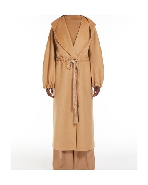 Max Mara Natural Natalin Belted Coat