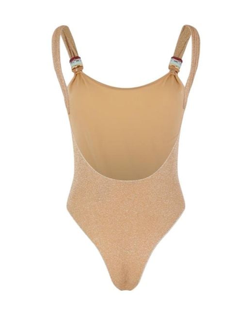 Oseree Brown Oséree One-Piece Swimsuit