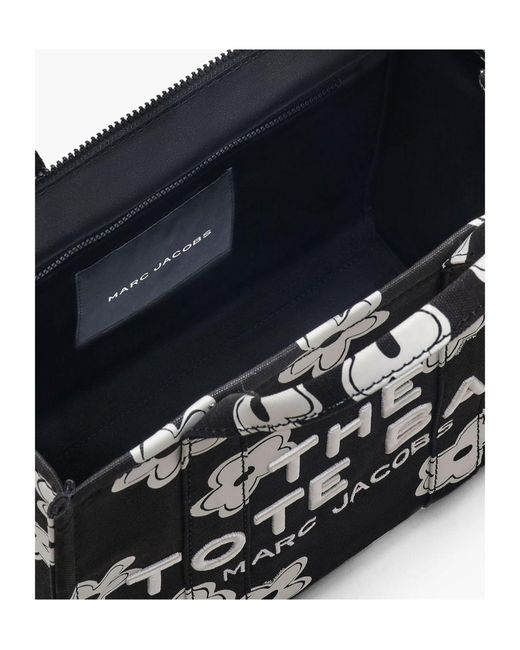 Marc Jacobs Black The Daisy Medium Tote Bag