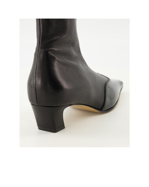 Khaite Black Nevada Ankle Boots