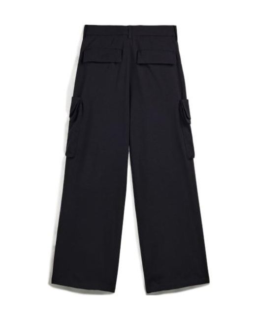 Y-3 Blue Sport Uniform Multi Cargo Pants