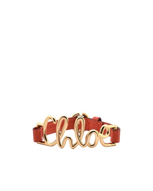 Chloé White Letter Bracelet