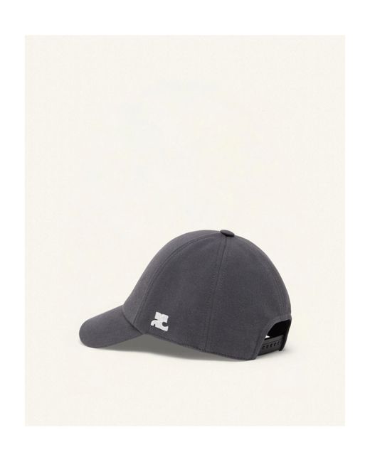 Courreges Blue Logo Hat for men