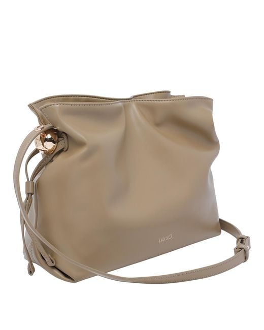 Liu Jo Natural Medium Riccy Shoulder Bag