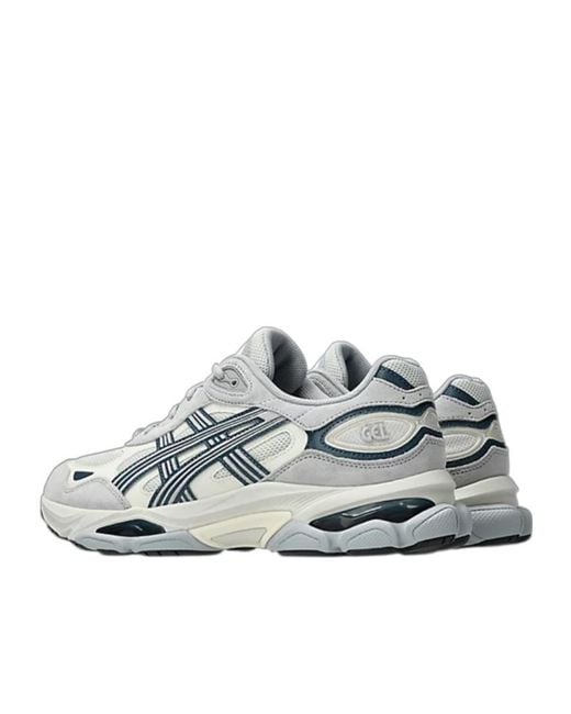 Asics White Gel-Nyc 2.0 Low-Top Sneakers for men