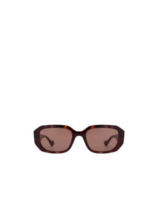 Gucci Multicolor Eyewear Rectangular Frame Sunglasses