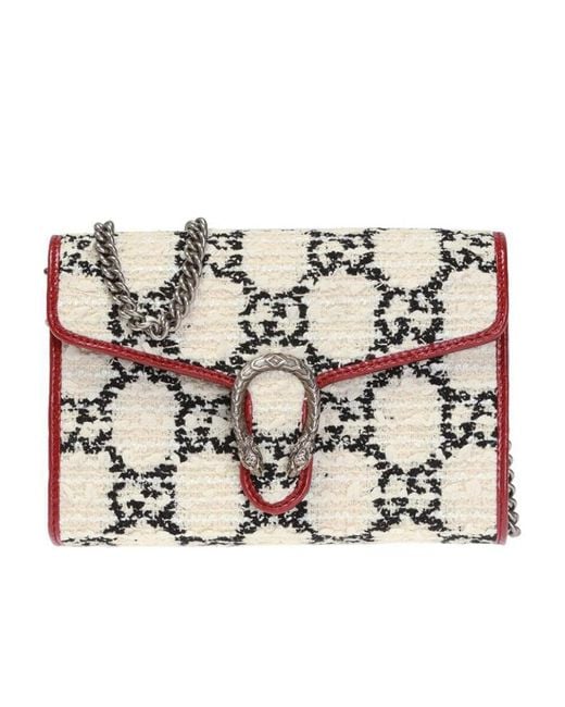 Gucci Multicolor Dionysus Gg Tweed Woc