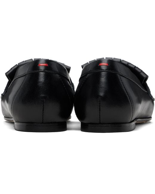 Aeyde Black Belen Loafers