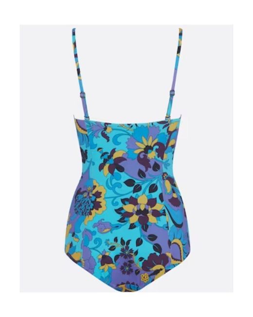 Dior Blue One-Piece Swimsuit