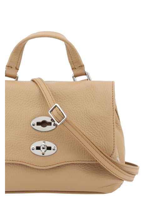 Zanellato Natural Flip Shoulder Bag
