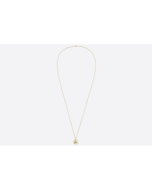 Dior Black Medium Rose Des Vents Medallion