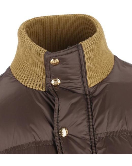 Céline Brown Puffer Jacket