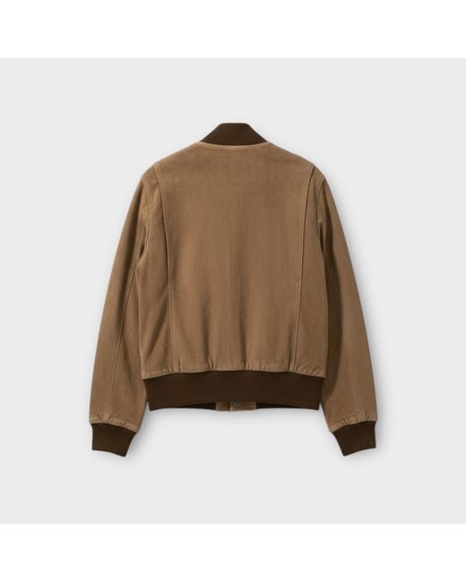 Loewe Brown Bomber Jacket for men