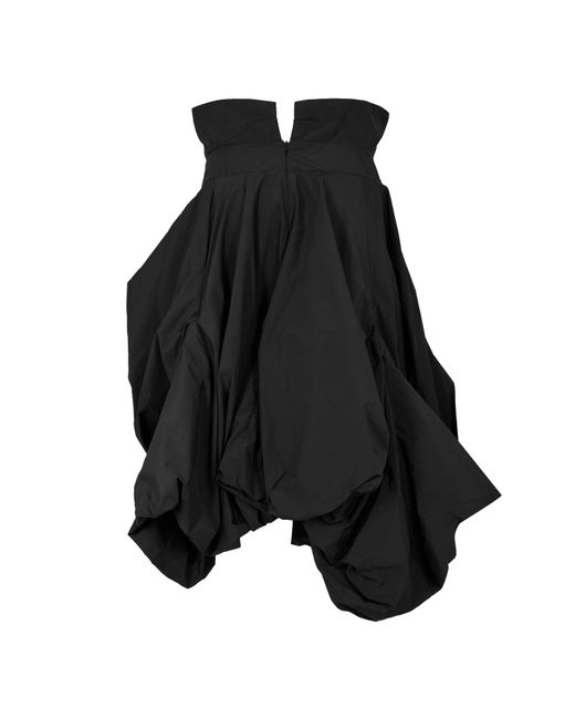Magda Butrym Black Versatile And Wearable Midi Skirt