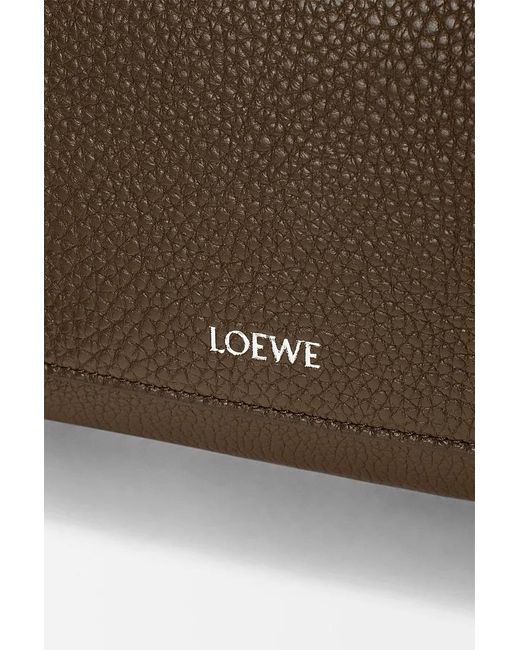 Loewe Brown Small Pebble Messenger Bag for men
