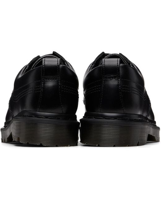 Dr. Martens Black Lowell Stud Derby Shoes for men
