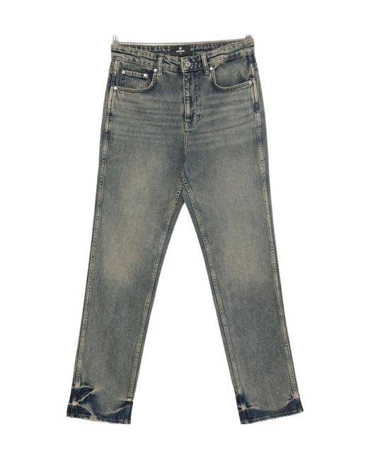 Represent Gray R 1 Slim Jeans for men
