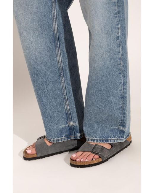Birkenstock Black Arizona Bs Slides