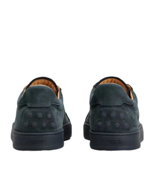 Tod's Blue Lace-Up Sneakers for men