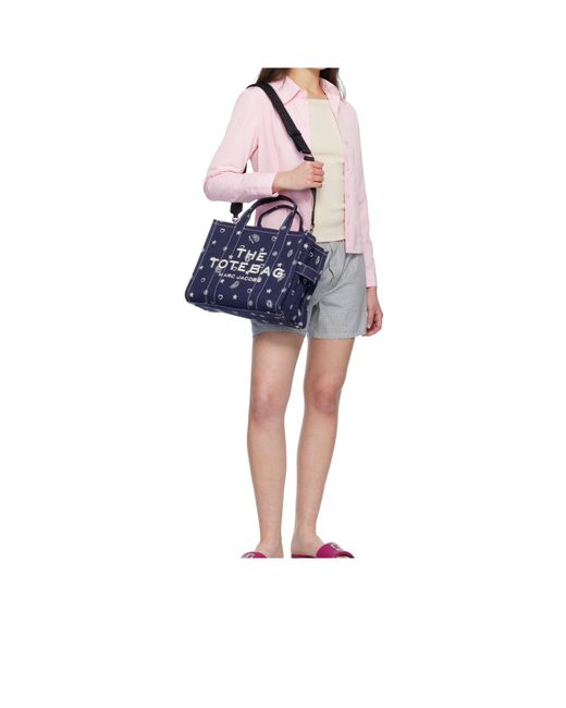 Marc Jacobs Blue Logo Handbag