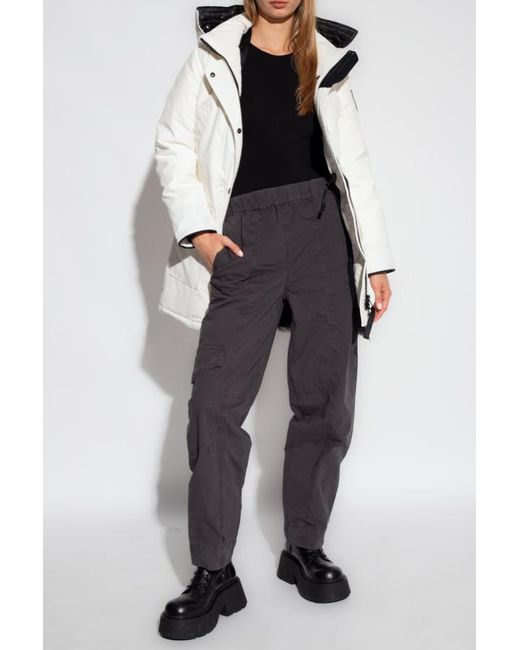 Canada Goose White Paradigm Trillium Parka
