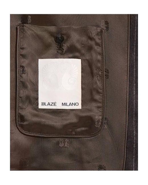 Blazé Milano Black Feral Wool Cashmere Vest