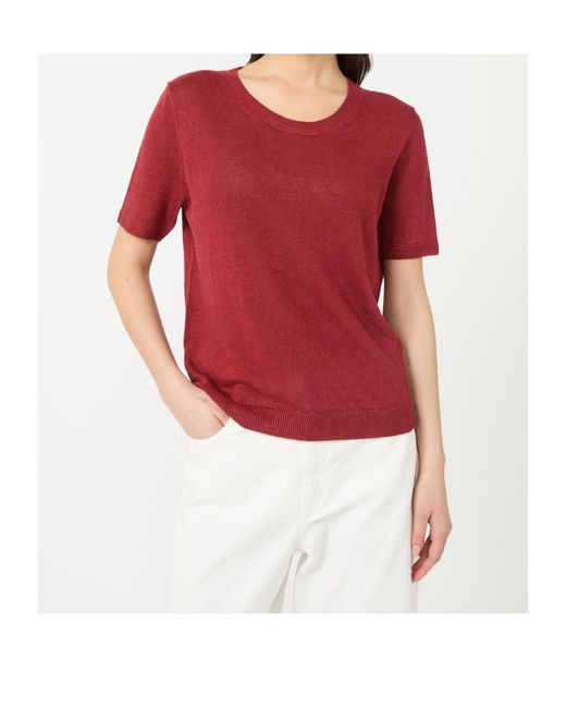 Weekend by Maxmara Red Wkdpancone Crewneck Jumper