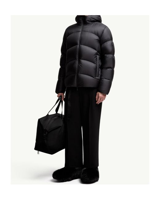 Moncler Black Fulcran Zip-Up Hooded Jacket for men