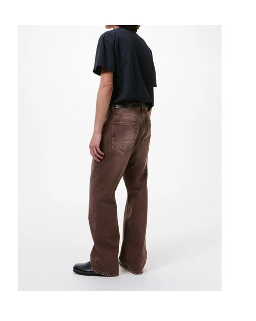 Our Legacy Brown Third Cut Jeans for men