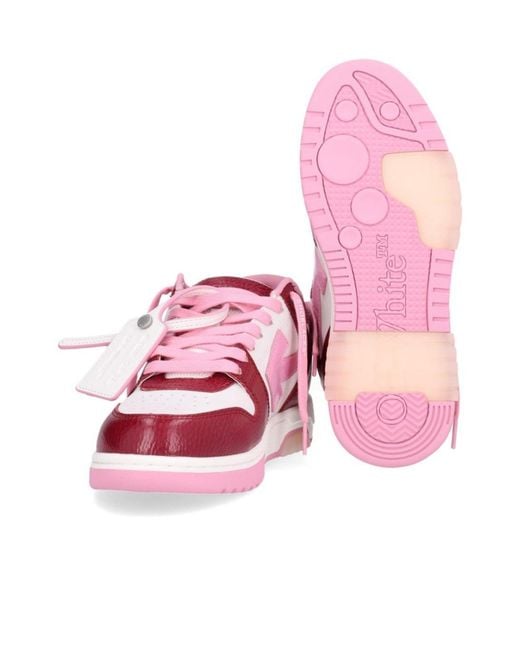 Off-White c/o Virgil Abloh Pink Out Of Office Sneaker
