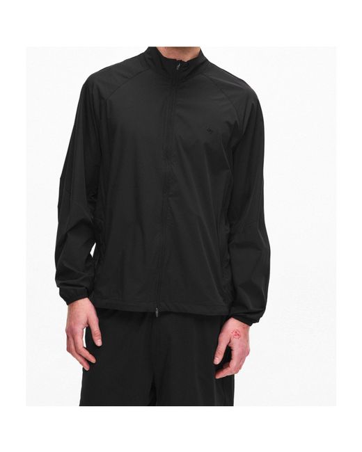 Represent Black Logo Sports Jacket for men