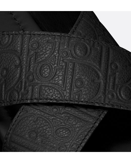 Dior Black Alias Sandal for men