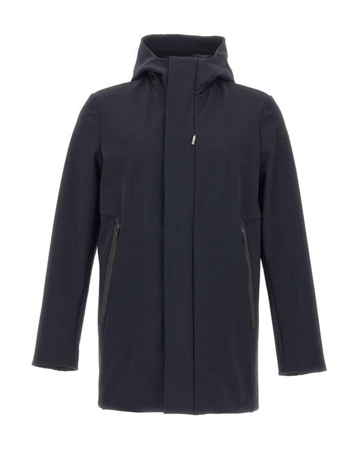 Rrd Blue Long-Sleeve Hooded Jacket for men