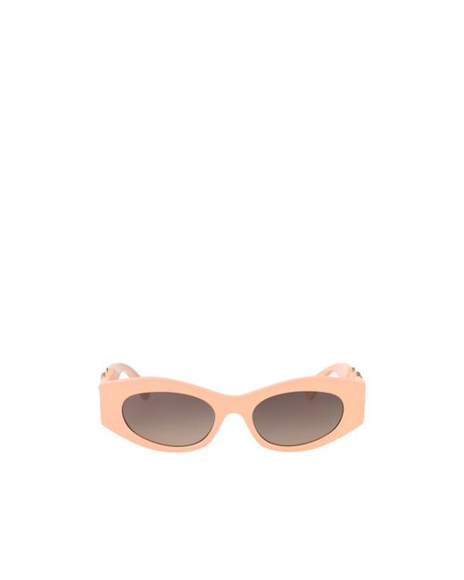 Versace Pink Logo Flat Mirror