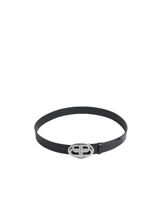 Balenciaga Multicolor Oval Bb Belt for men
